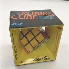Vintage 1980 Rubik  s Cube By Ideal Toy Corp: New Sealed, Great Condition, 2164-2