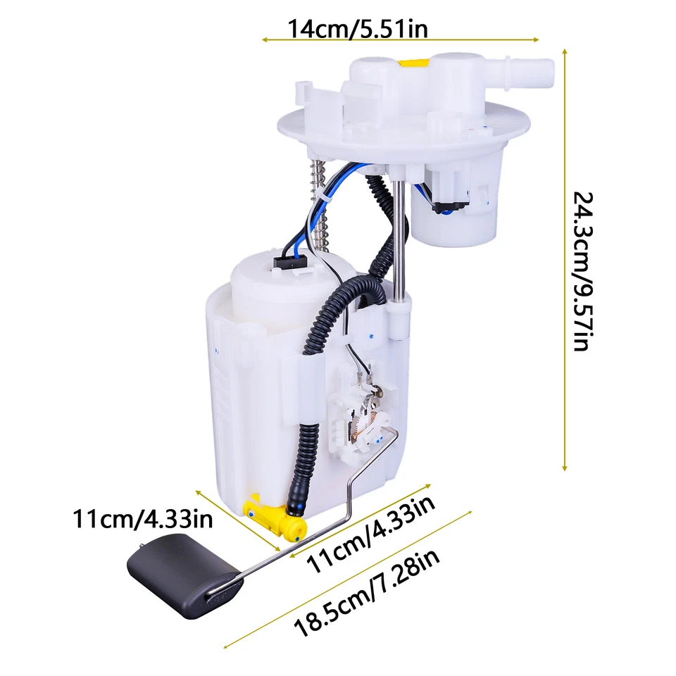 Nuevo conjunto de módulo de bomba de combustible para Kia Soul 2016 2017 2018 2019 L4 1,6 L L4 2,0 L Foto 2 de 4