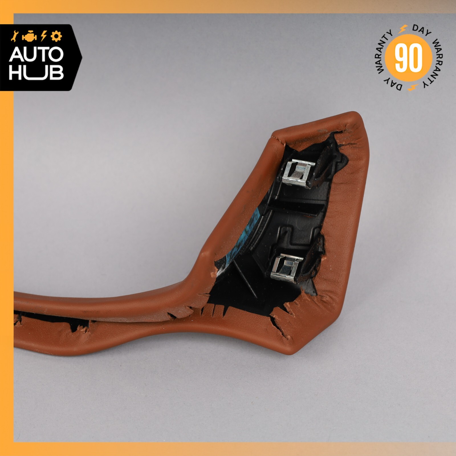 14-22 Maserati Ghibli M157 Steering Column Trim Cover Brown OEM