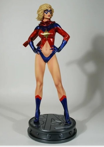 Ms. Marvel Statue 1970's Version 737/750 Bowen Designs NEW SEALED - Picture 2 of 10