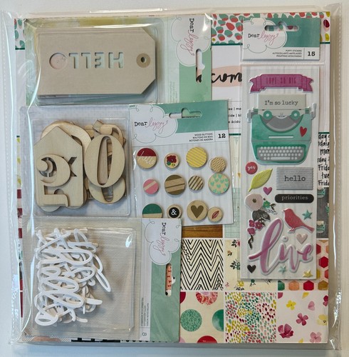 Dear LIzzy 12 x 12 Scrapbook Kit-Variations-Lovely Day, Happy Place, Stargazer, - Picture 9 of 99