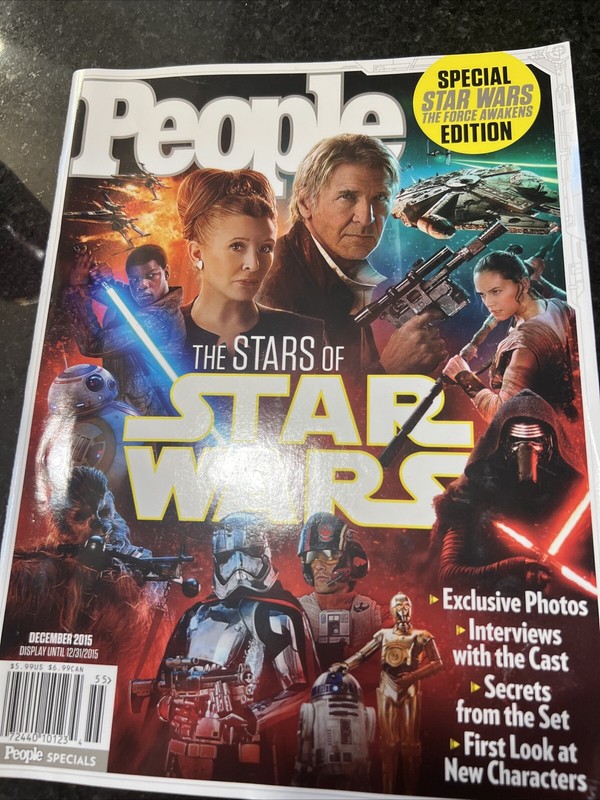 People Weekly Magazine December 2015 Star Wars 