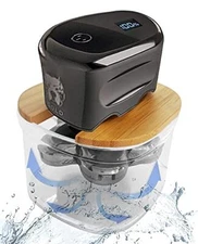 d Bamboo Shaver Rinse Stand Compatible with Skull Shaver Pitbull Gold PRO Head S