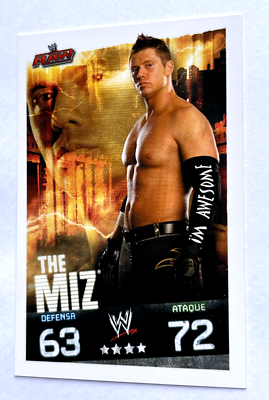 2009 WWE Topps Slam Attax Evolution TCG #063 THE MIZ RAW Cards | eBay