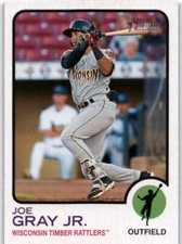 JOE GRAY JR 2022 Topps Heritage Minors #28 Brewers