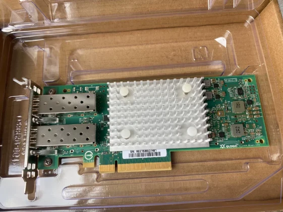 Original QLOGIC DELL QL41262HLCU-DE 0415DX 415DX 51GRM sfp28 25G etwork card - Image 2 of 3