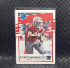 Keshawn Vaughn Rated Rookie 2020 Panini Donruss Football #336 Tampa Bay Buccs