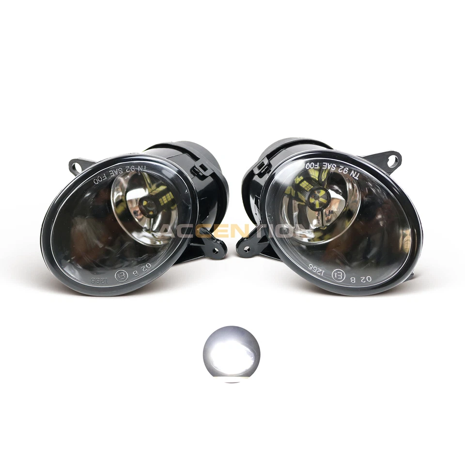 2Pcs LED Fog Light Lamp For Audi A6 C5 2003 2004 A6 C5 S6 Quattro 2002-2005 - Image 2 of 4