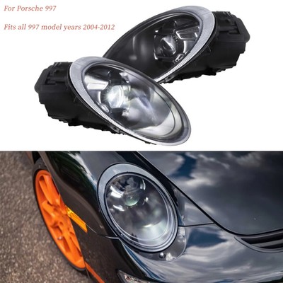 2X Scheinwerfer LED DRL Matrix Scheinwerfer Montage für Porsche 911 997 2004-12