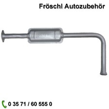Mittelschalldämpfer Auspuff Mitte für Renault Clio 1 1.4i a*