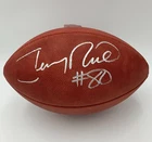 JERRY RICE signed/auto'd SAN FRANCISCO 49ers Metallic Duke Football - FANATICS