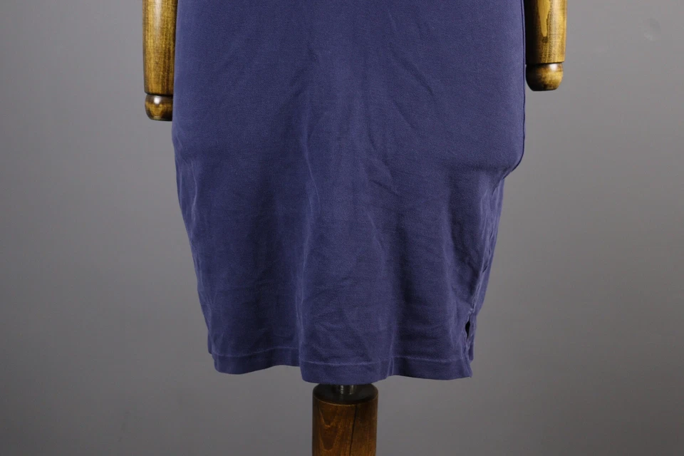 Ralph Lauren Rugby Polo Manga Corta Línea A Bodycon Rodilla Vestido Talla M Foto 4 de 4