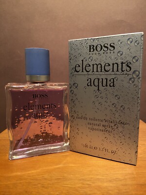HUGO BOSS　ヒューゴボス　エレメンツアクア　オードトワレ　100ml　箱 ☆ヒューゴボス エレメンツアクア HUGO BOSS 100ml