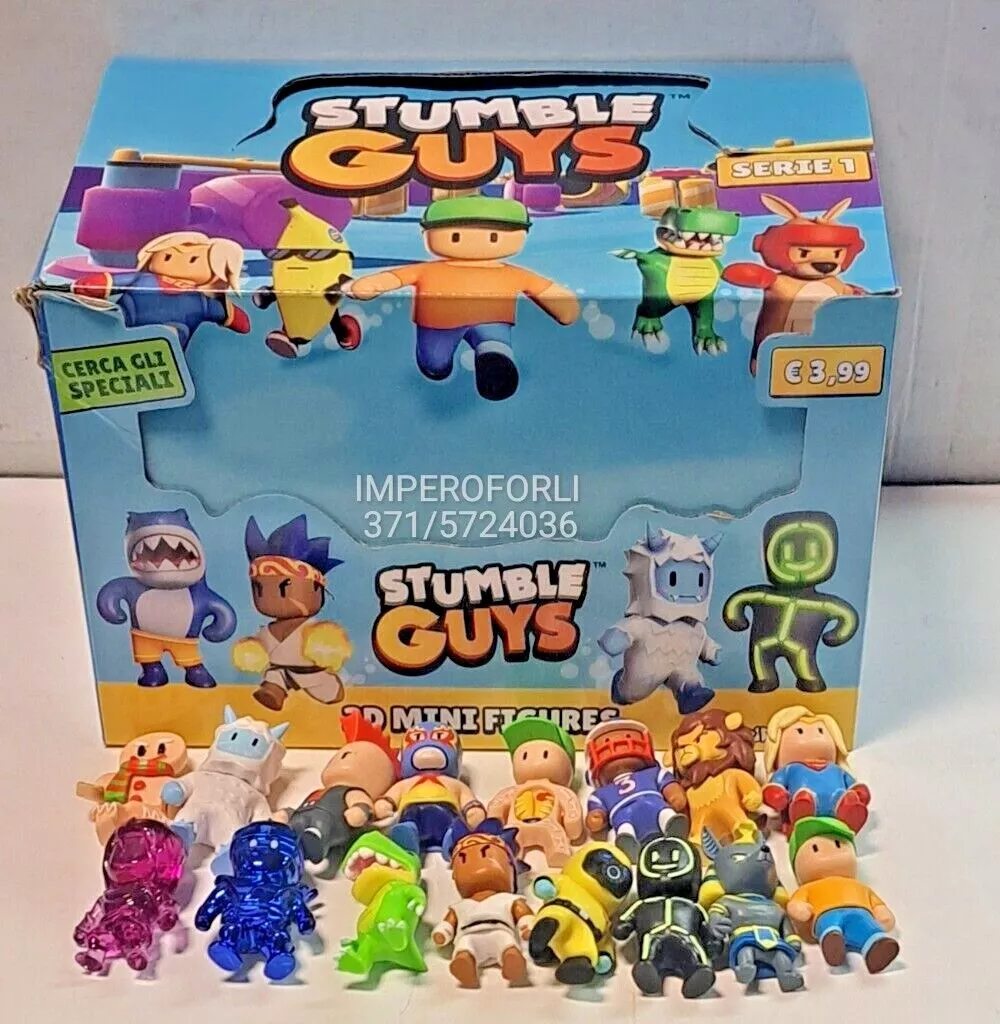 STUMBLE GUYS 3D MINI FIGURES COLLECTION SERIE 1 -SCEGLI I PERSONAGGI CHE  VUOI