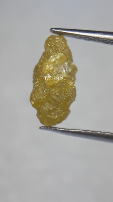 Natural Rough Diamond,Uncut Yellow Diamond,0.75 Ct,Yellow Raw ...