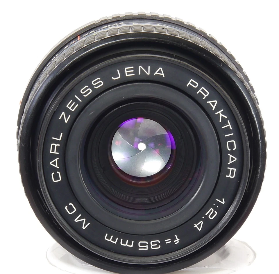 Lente Carl ZEISS Jena Praxis Flektogon 1:2,4 f=35 mm - Praxis PB + Canon EOS Foto 4 de 4