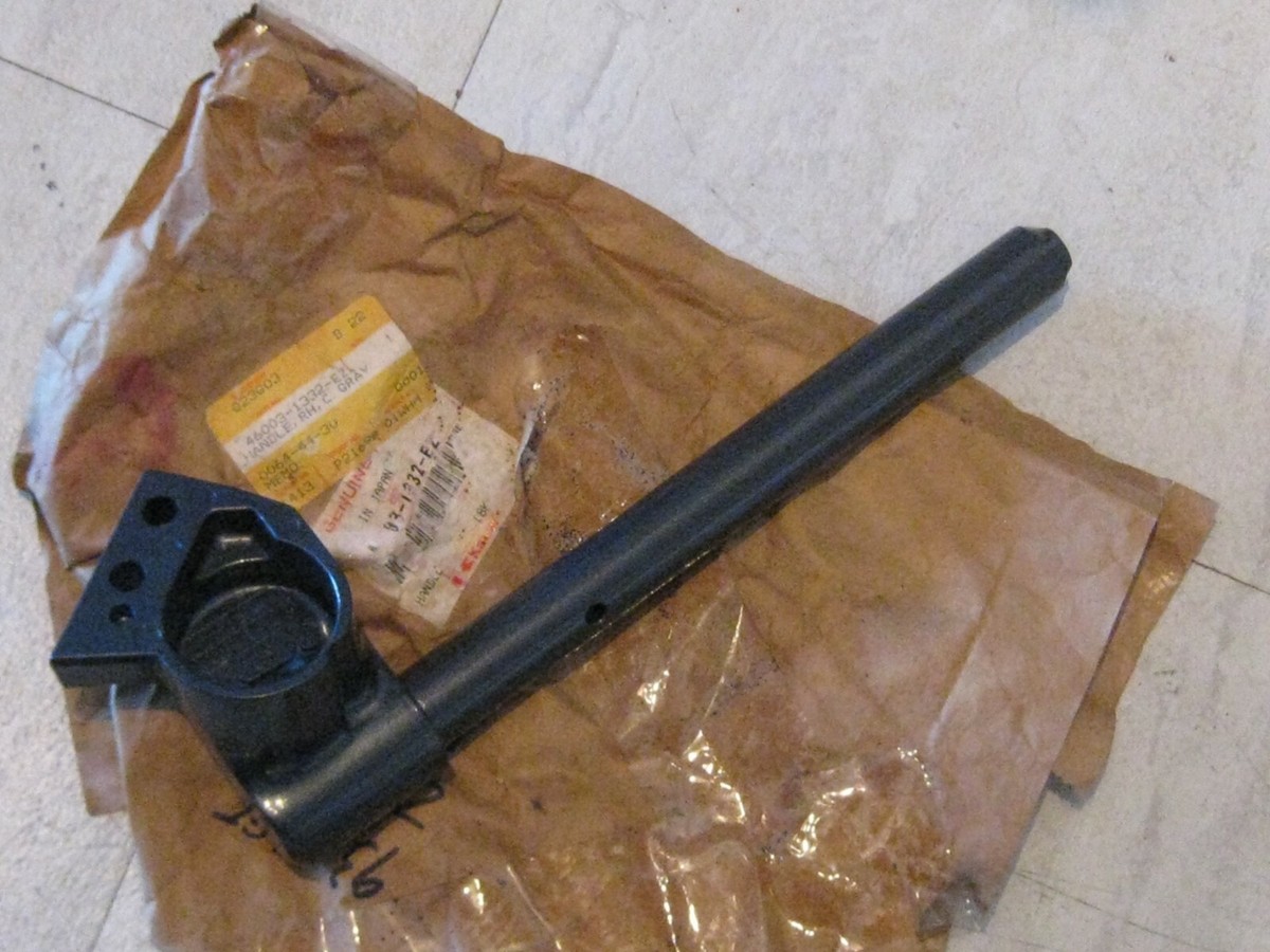 KAWASAKI ZX-6/ZX600 NINJA RIGHT BAR HANDLE CHARCOAL GRAY 93/94 NOS