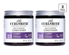 2 Count Curlsmith Multi-Tasking 3-In-1 Conditioner 8 Oz each Curly Hair