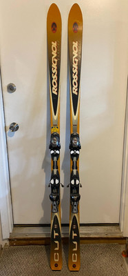 Rossignol Dueltec Cut Skis w/ Salomon S711 Bindings - 183~ cm