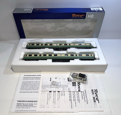 Roco 73006 - Dieseltriebwagen-Set X 2722/XR 7722 ''Grüne Eidechsen'' der SNCF HO