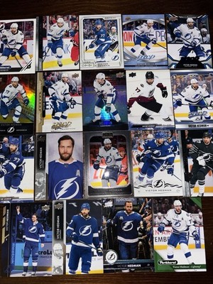 Victor Hedman Tampa Bay Lightning 19 Card Lot