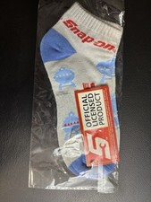 New Snap-On Adult One-Size Summer BBQ Graphic Novelty Ankle Socks NWT Snap On
