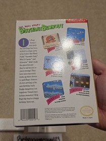 The Bugs Bunny Birthday Blowout (Nintendo Entertainment System, 1990) NES Box