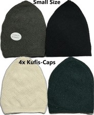 4X Turkish Islamic Kufi Takke - Cotton Blend Knit Cap-Prayer Cap Small Size 