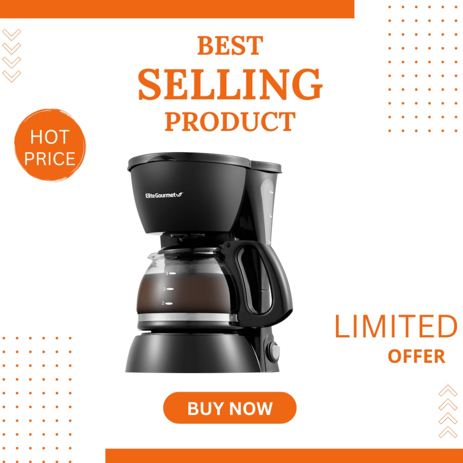 With Reusable Filter & Keep Warm Feature