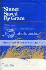 Sinner Saved By Grace Satb Sheet Music