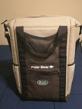 Polar Bear Coolers Original Backpack Soft Cooler Grey