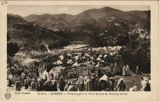 Old postcard Morocco Meknes pilgrimage to the Holy City of MOULAY IDRISS Flandrin (38044)