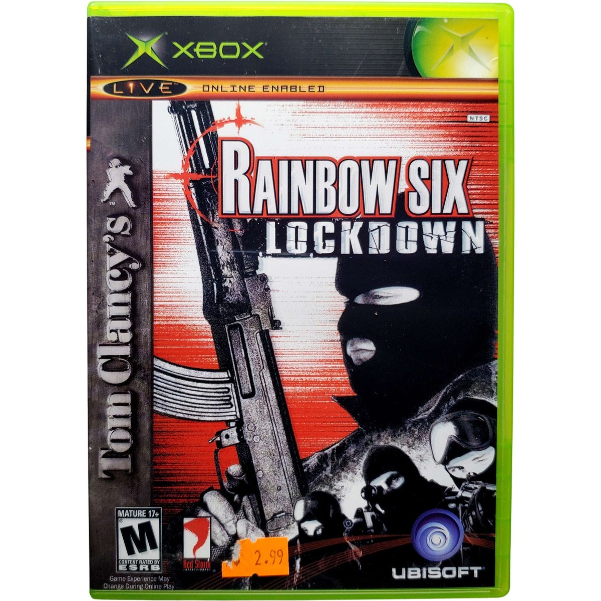 Rainbow Six 3 Lockdown - Microsoft Xbox Pristine Tested 1Y
