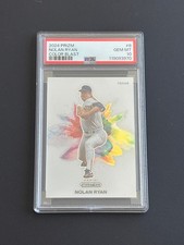 2024 Prizm Nolan Ryan Color Blast #8 Case Hit PSA 10 (Pop 15)