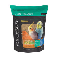 RoudyBush Daily Maintenance Bird Food, Crumbles, 10-Pound 10 Pounds, Natural