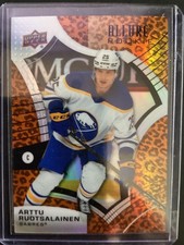 2021-22 Upper Deck Allure Arttu Ruotsalainen Leopard Rookie #126 Buffalo Sabres