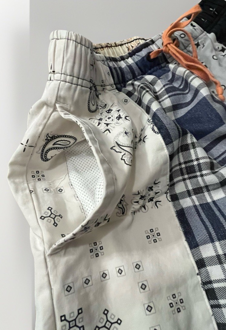 Jordan Patchwork Athletic Shorts Multicolor Mesh … - image 6