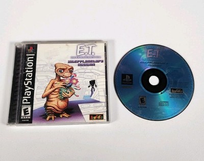 E.T. The Extra-Terrestrial Interplanetary Mission Sony PlayStation 1 w/ Reg Card