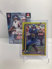 2025 Topps Chrome NFL Terrance Ferguson RC  093/275 Yellow Wave REFRACTOR Rams