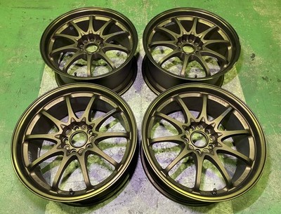 RAYS VOLK RACING CE28N 18-inch Bronze 8.5J +30 PCD114.3 5H 4pcs FORGED