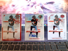 2025 Prospect Edition Gavin Kilen Auto, Red 53/299 & Holo Ticket 70/199 - Giants