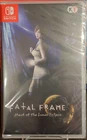 Fatal Frame: Mask of the Lunar Eclipse Nintendo Switch Horror