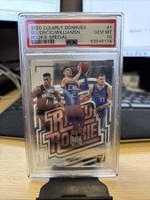 PSA 10 2020 PANINI CLEARLY DONRUSS  #1 BLL/WILLIAMSN/DNCIC. ROOKIE SPECIAL