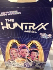 2026 McDonald s Kpop Demon Hunters Huntrix/Saja Boys Happy Meal Box Only