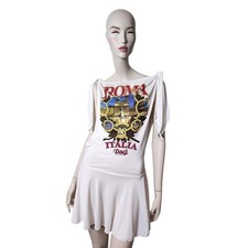 Vintage Rare D&G Ss 2003 Runway Print Dress Archive Collector