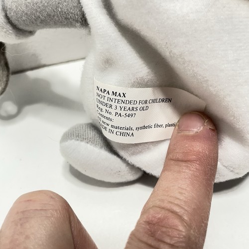 Napa Gold Ölfilter Sitzsack Plüsch Werbung Promo Spielzeug Figur Napa "Max" - Bild 6 von 6