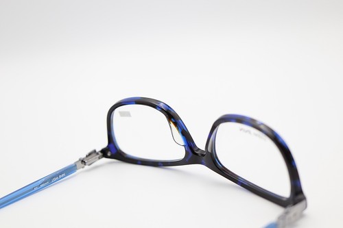 NINE WEST NW5068 428 Blue Tortoise 52-18-135 Eyeglass Frames Flex Hinges X656 - Picture 7 of 13