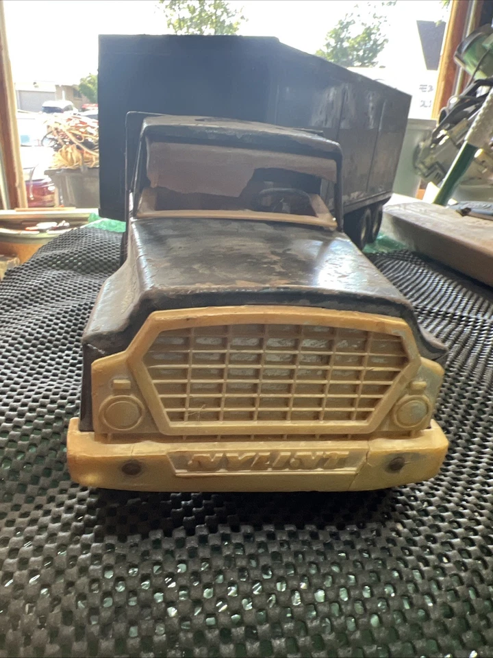 Винтажные игрушки Nylint грузовик и прицеп прессованная сталь - запчасти или проект восстановления - Изображение 4 из 4