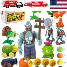 Interactive Plants vs Zombies Action Figures Set - Ideal Birthday & Holiday Gift