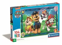 Puzzle 104 Super Kolor Paw Patrol Clementoni